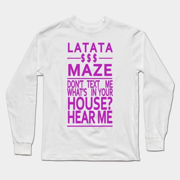 G-idle LATATA Long Sleeve T-Shirt by PepGuardi